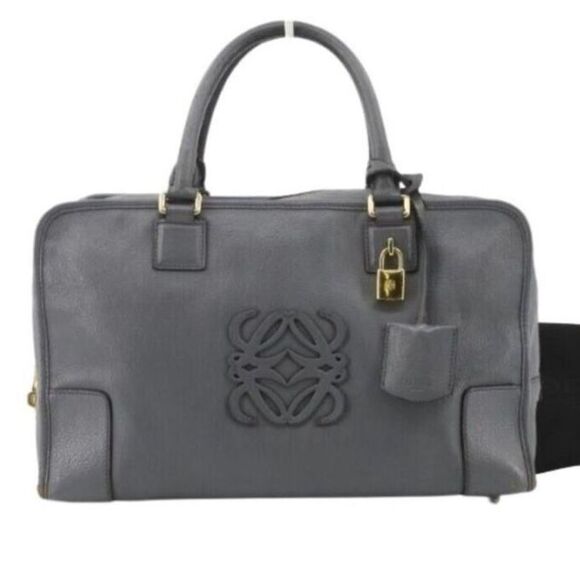 Loewe Amazona 36 Leather Handbag/Satchel - Picture 1 of 16